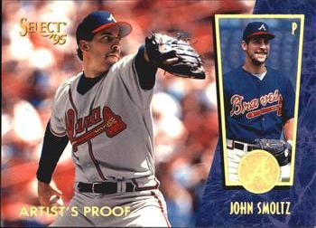 1995 Select - Artist's Proofs #189 John Smoltz Front