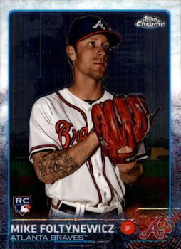 2015 Topps Chrome #17 Mike Foltynewicz Front