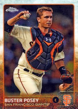 2015 Topps Chrome #179 Buster Posey Front