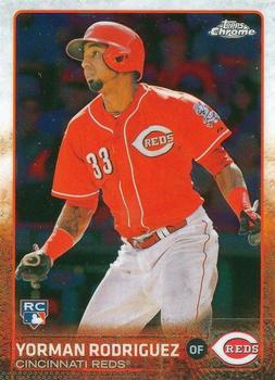 2015 Topps Chrome #29 Yorman Rodriguez Front
