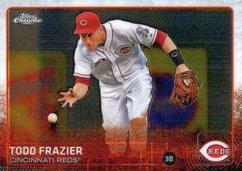 2015 Topps Chrome #72 Todd Frazier Front