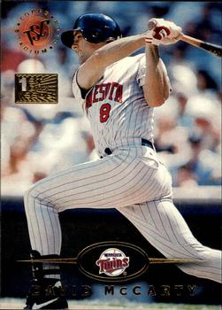 1995 Topps - Stadium Club First Day Issue #8 David McCarty Front
