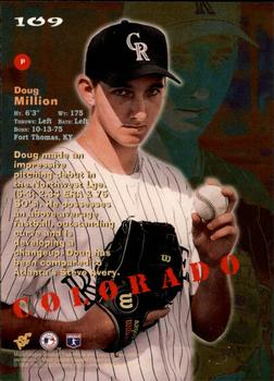 1995 Topps - Stadium Club First Day Issue #109 Doug Million Back