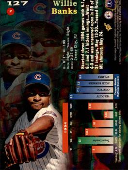 1995 Topps - Stadium Club First Day Issue #127 Willie Banks Back