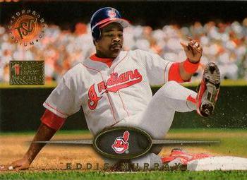 1995 Topps - Stadium Club First Day Issue #186 Eddie Murray Front