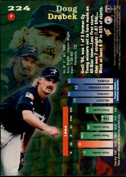 1995 Topps - Stadium Club First Day Issue #224 Doug Drabek Back