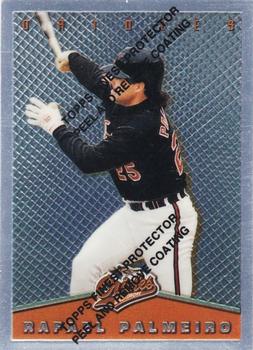 1995 Topps - Total Bases (Finest) #11 Rafael Palmeiro Front