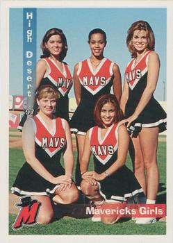 1997 Grandstand High Desert Mavericks Update #18 Mavericks Girls Front