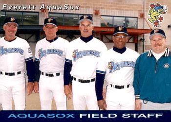1998 Grandstand Everett AquaSox #NNO Terry Pollreisz / Andy Bottin / Gary Wheelock Front