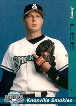 1998 Grandstand Knoxville Smokies #NNO Jeremy Lee Front