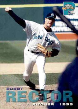 1999 Grandstand Portland Sea Dogs #NNO Bobby Rector Front