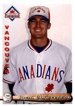 1999 Grandstand Vancouver Canadians #NNO Ryan Christenson Front