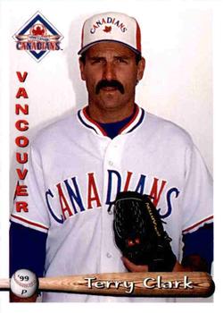 1999 Grandstand Vancouver Canadians #NNO Terry Clark Front