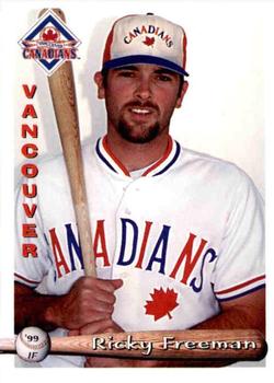 1999 Grandstand Vancouver Canadians #NNO Ricky Freeman Front
