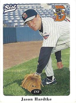 1996 Best Binghamton Mets #12 Jason Hardtke Front