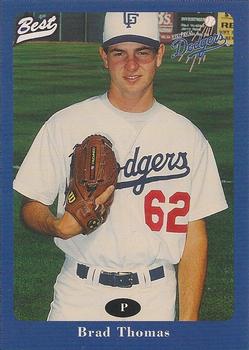 1996 Best Great Falls Dodgers #27 Brad Thomas Front