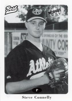 1996 Best Modesto A's #24 Steve Connelly Front