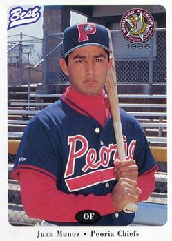 1996 Best Midwest League All-Stars #20 Juan Munoz Front