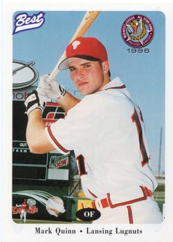 1996 Best Midwest League All-Stars #39 Mark Quinn Front