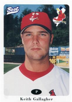 1996 Best New Jersey Cardinals #11 Keith Gallagher Front