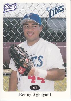 1996 Best Norfolk Tides #6 Benny Agbayani Front
