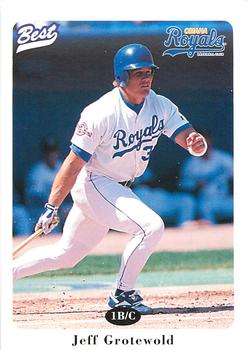 1996 Best Omaha Royals #13 Jeff Grotewold Front