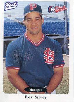 1996 Best Peoria Chiefs #1 Roy Silver Front