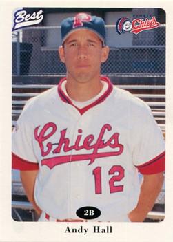 1996 Best Peoria Chiefs #14 Andy Hall Front