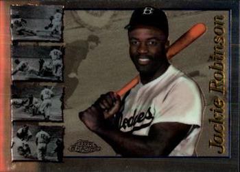 1997 Topps Chrome #42 Jackie Robinson Front