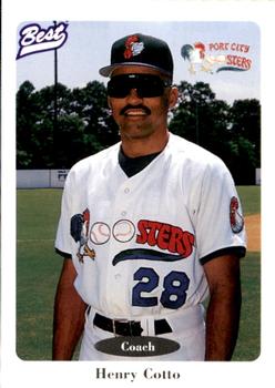 1996 Best Port City Roosters #2 Henry Cotto Front