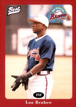 1996 Best Richmond Braves Update #3 Lou Benbow Front