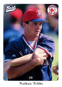 1996 Best Sarasota Red Sox #28 Nathan Tebbs Front