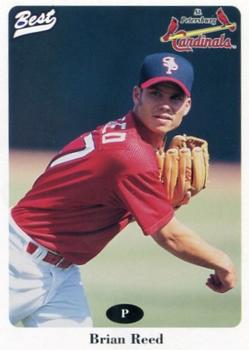 1996 Best St. Petersburg Cardinals #26 Brian Reed Front