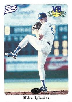 1996 Best Vero Beach Dodgers #15 Mike Iglesias Front