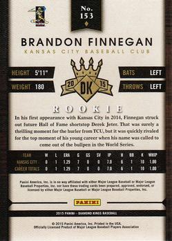 2015 Panini Diamond Kings #153 Brandon Finnegan Back