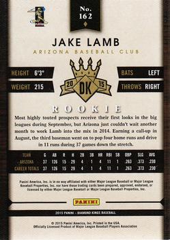 2015 Panini Diamond Kings #162 Jake Lamb Back