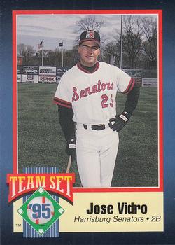 1995 Harrisburg Senators #23 Jose Vidro Front