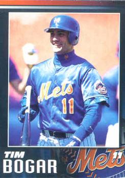 1996 Kahn's New York Mets #NNO Tim Bogar Front