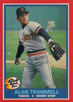 1987 Fleer Baseball's Hottest Stars #41 Alan Trammell Front