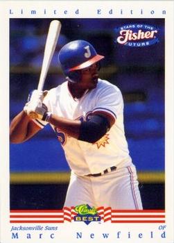 1992 Classic Best Fisher Nuts #7 Marc Newfield Front