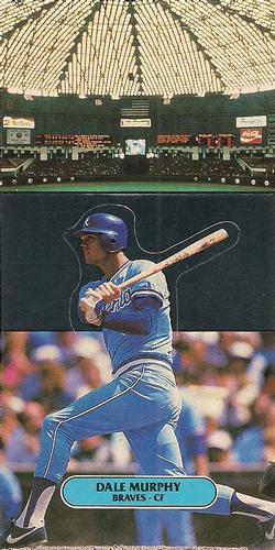 1987 Donruss All-Stars - Pop-Ups #NNO Dale Murphy Front