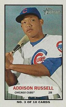 2015 Topps Heritage - 1966 Bazooka #66B-AR Addison Russell Front