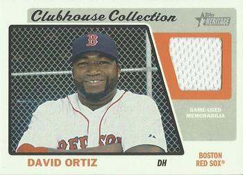 2015 Topps Heritage - Clubhouse Collection Relics #CCR-DO David Ortiz Front