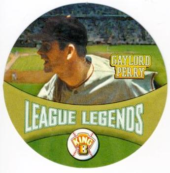 2001 King B League Legends Discs #10 Gaylord Perry Front
