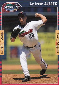 2011 Grandstand Fort Myers Miracle #NNO Andrew Albers Front