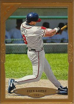 1997 Topps Gallery #100 Javy Lopez Front