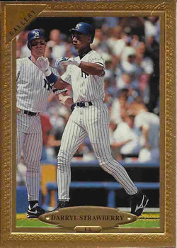 1997 Topps Gallery #12 Darryl Strawberry Front