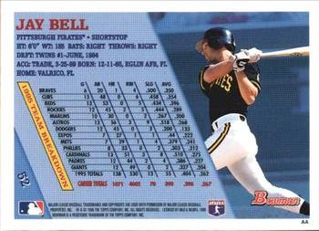 1996 Bowman - Foil #52 Jay Bell Back