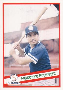 1992 Liga Mexicana de Beisbol #40 Francisco Rodriguez Front
