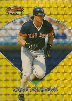 1996 Bowman's Best - Atomic Refractors #57 Jose Canseco Front